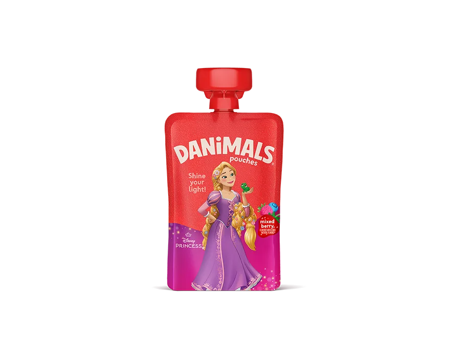 Danimals Mixed Berry Kids Yogurt Pouch