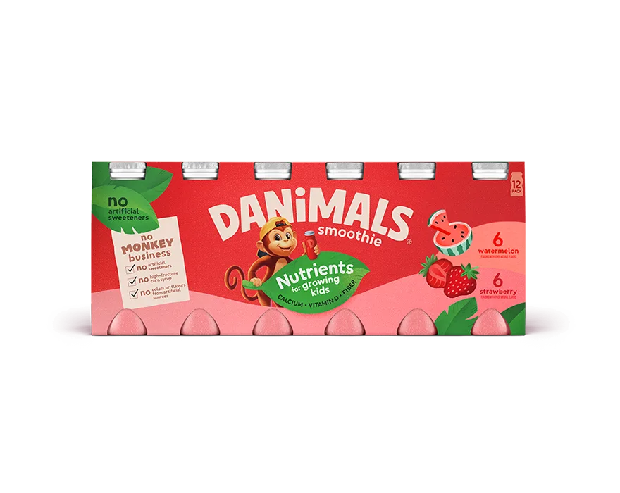 Watermelon Strawberry Kids Smoothies 12 Pack