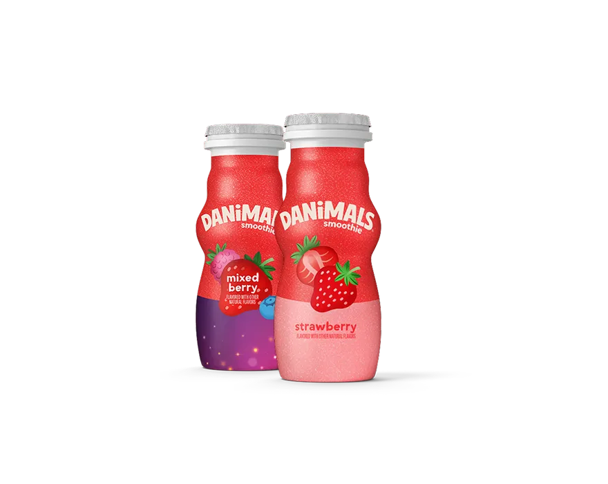 Mixed Berry Strawberry Kids Smoothies 12 Pack