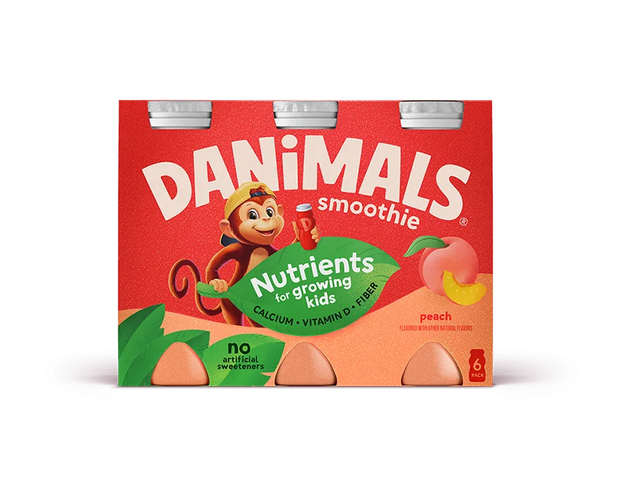 Danimals Peach Kids Smoothie