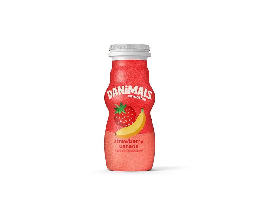 Strawberry Banana Kids Yogurt Smoothie