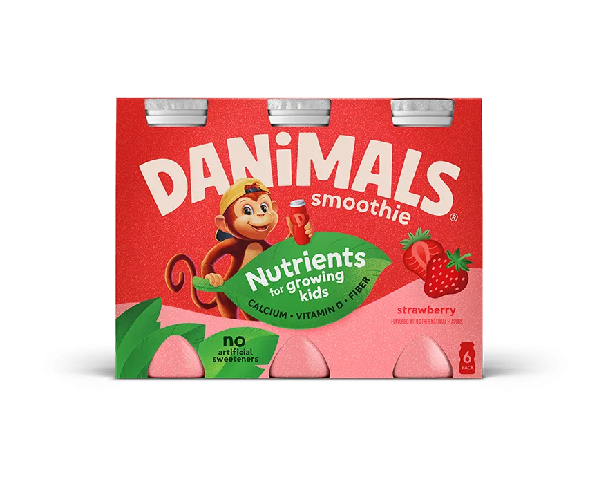 Strawberry Kids Yogurt Smoothie